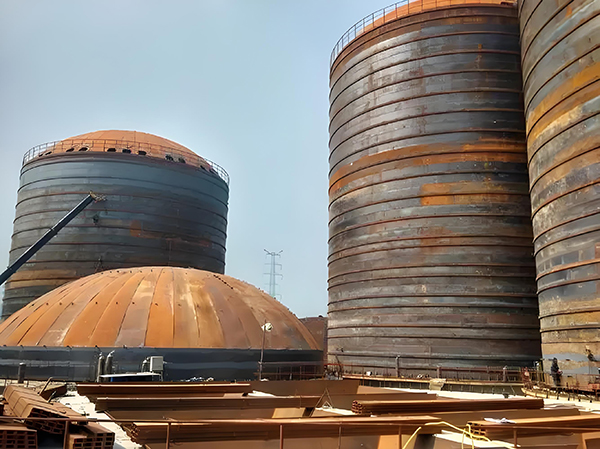 团风焦粉钢板仓